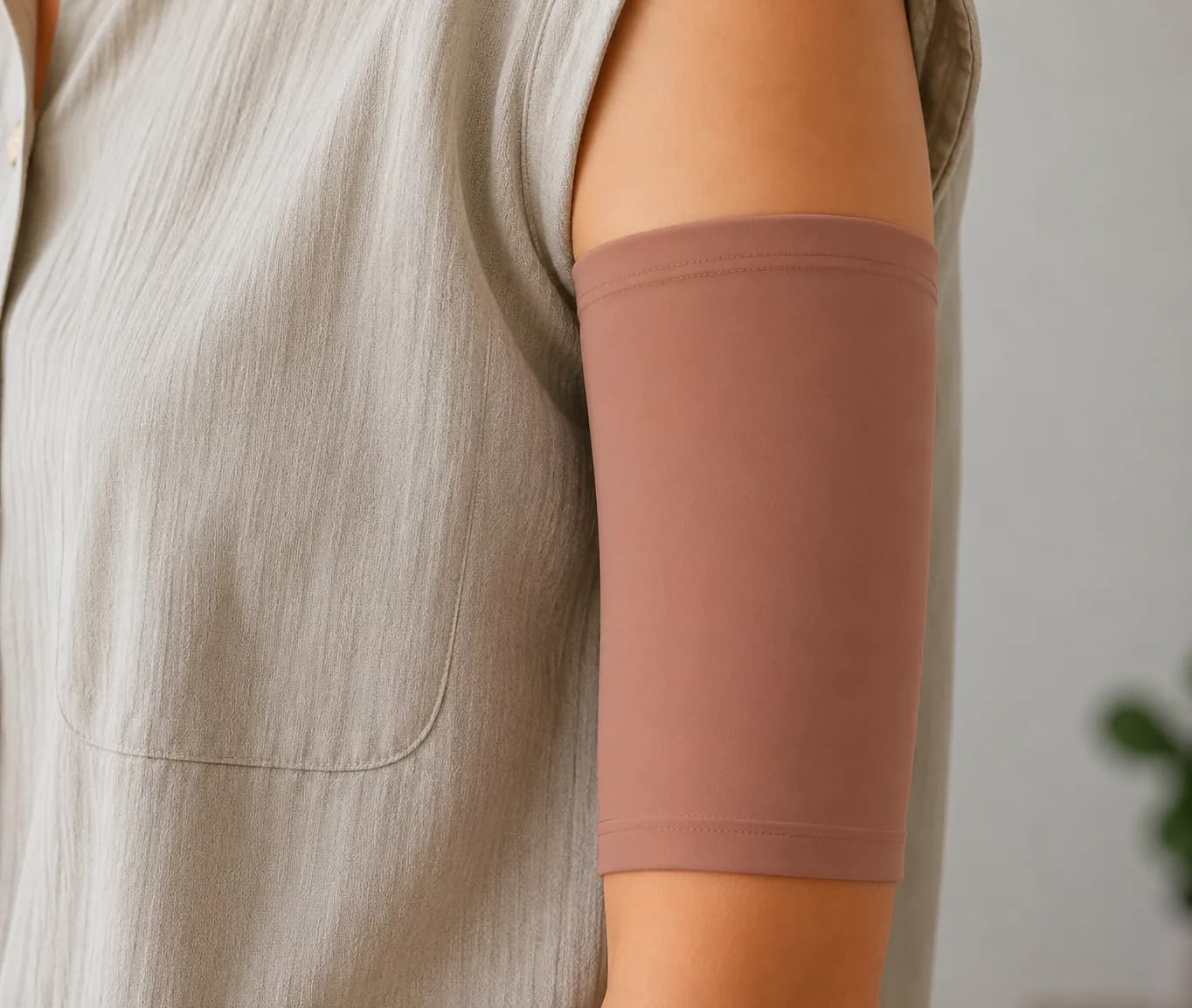 Essential PICC line cover in Nude