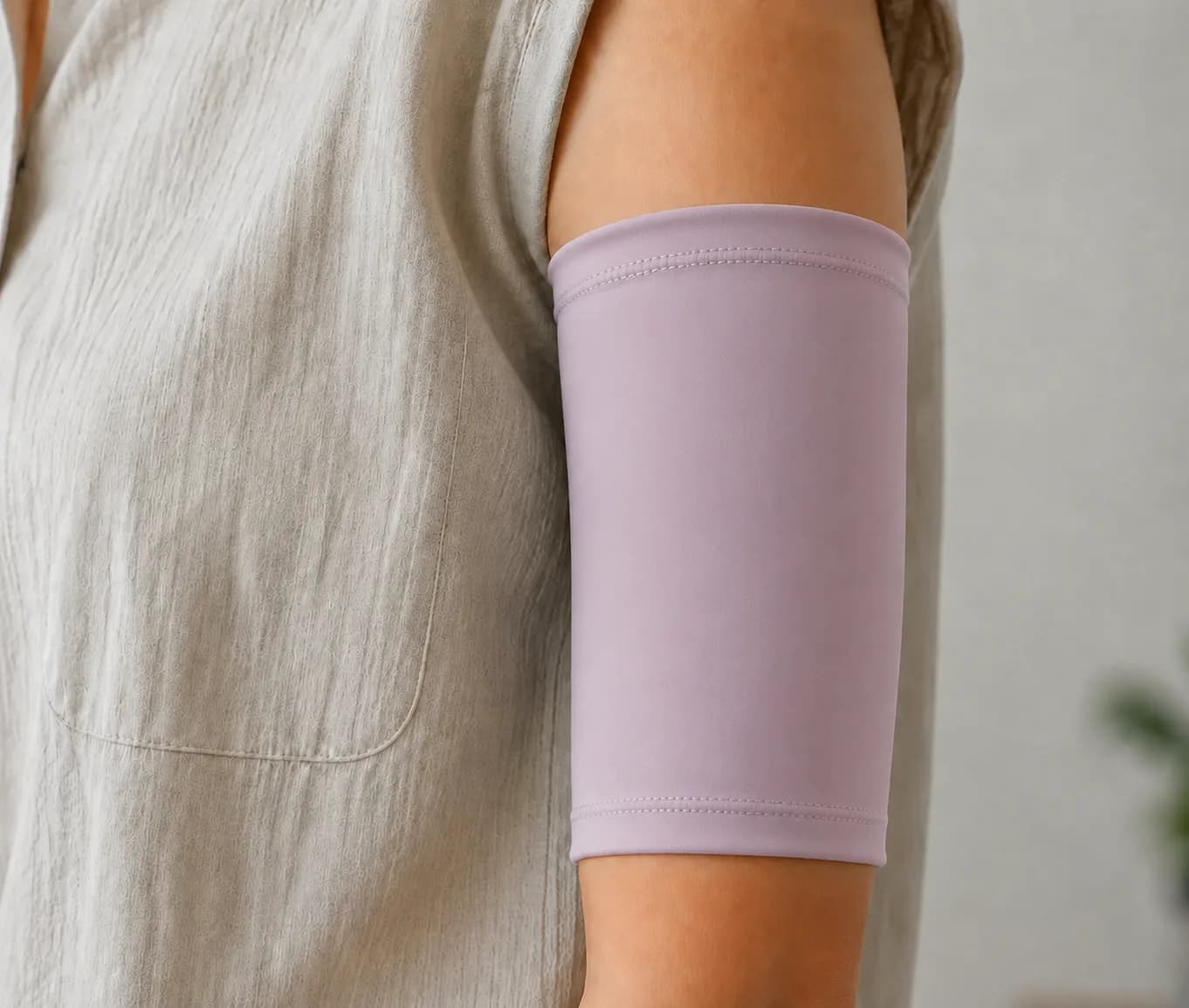 Essential PICC line cover in Plush